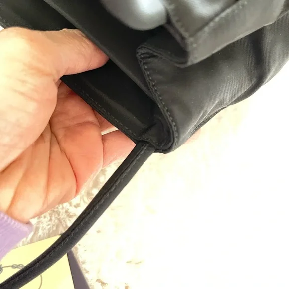 Prada Black Nylon Shoulder Bag